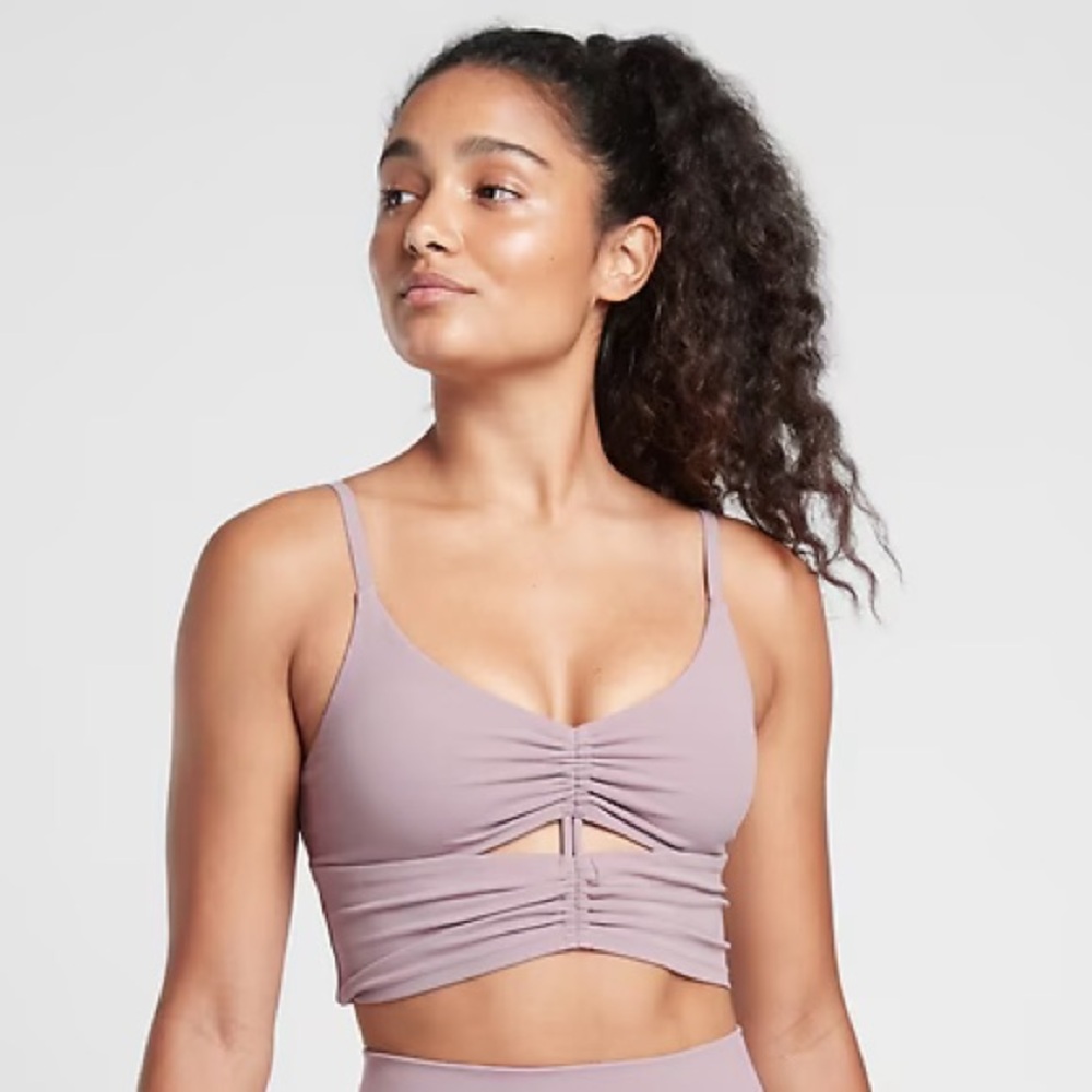 Athleta Cinch Longline Bra A-C Women’s Sports Yoga Bra Top